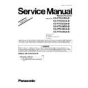 Panasonic KX-FT932RU-B, KX-FT932CA-B, KX-FT932UA-B, KX-FT934RU-B, KX-FT934CA-B, KX-FT934UA-B (serv.man3) Service Manual / Supplement