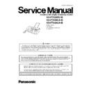 Panasonic KX-FT938RU-B, KX-FT938CA-B, KX-FT938UA-B Service Manual