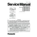 Panasonic KX-MB1500UCB, KX-MB1500UCW, KX-MB1520UCB, KX-MB1530UCB Service Manual