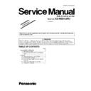 Panasonic KX-MB763RU (serv.man3) Service Manual / Supplement