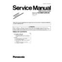 Panasonic KX-MB763RU (serv.man4) Service Manual / Supplement