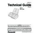 Panasonic UF-E1, UF-E1CN (serv.man2) Service Manual / Other