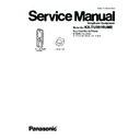 Panasonic KX-TU301RUME Service Manual