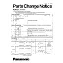 Panasonic EH-HS41-K865 (serv.man2) Service Manual / Parts change notice