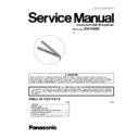 Panasonic EH-HS95-K865 Service Manual
