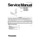 Panasonic EH-HW11, EH-HW32, EH-HW51 Service Manual