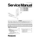 Panasonic EH-HW58, EH-HW38, EH-HW18 Service Manual
