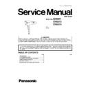 Panasonic EH5571, EH5572, EH5573, EH5571K865, EH5573S865 (serv.man2) Service Manual