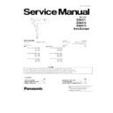 Panasonic EH5571, EH5572, EH5573, EH5571K865, EH5573S865 Service Manual