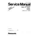 Panasonic EH8461, EH8463, EH8465, EH8465SA825 Service Manual / Supplement