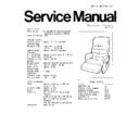 Panasonic EP592 Service Manual