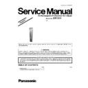 Panasonic ER1511, ER1511S820 Simplified Service Manual