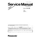 Panasonic ES-LV9N-S820 (serv.man2) Simplified Service Manual