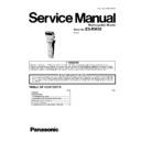 Panasonic ES-RW30 (serv.man2) Service Manual