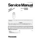 Panasonic ES2056A503, ES2058P503 Simplified Service Manual