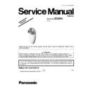 Panasonic ES2064N503 Simplified Service Manual