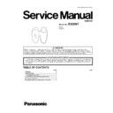 Panasonic ES2067W530 Service Manual