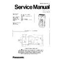 Panasonic ES702 Service Manual