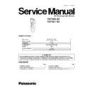 Panasonic ES7026-E2, ES7027-E2 Service Manual