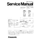 Panasonic ES762, ES765, ES766 Service Manual