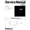 Panasonic ES804 (serv.man2) Service Manual