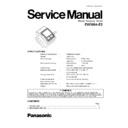 Panasonic EW3004-E2 Service Manual