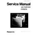 Panasonic F-P02CX Service Manual