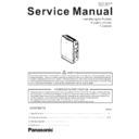 Panasonic F-VXF35R Service Manual