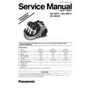 mc-e8011, mc-e8013, mc-e8015 simplified service manual