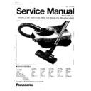 Panasonic MC-E861, MC-E862, MC-E863, MC-E864, MC-E865 Service Manual