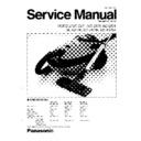 Panasonic MC-E871, MC-E873, MC-E875, MC-E871K, MC-E873K, MC-E875K Service Manual