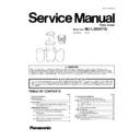 Panasonic MJ-L500STQ Service Manual