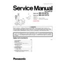 mx-ss1btq, mx-gs1wtq service manual