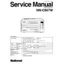 Panasonic NE-C867W Service Manual