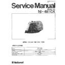Panasonic NI-481GX Service Manual