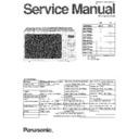 Panasonic NN-5506L, NN-5556L, NN-5656L, NN-6506L, NN-6556L, NN-6656L, NN-7506L, NN-7556L, NN-7756L Service Manual