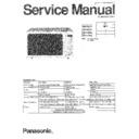 Panasonic NN-5656L, NN-6656L, NN-7756L Service Manual
