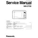 Panasonic NN-5756 Service Manual