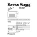 Panasonic NN-C2002W, NN-C2003S Simplified Service Manual