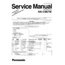 Panasonic NN-C867W Service Manual / Supplement