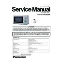 Panasonic NN-GM230W, NN-GM230WZPE Service Manual