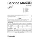 Panasonic NN-GT337M, NN-GT337W, NN-ST337M, NN-ST337W, NN-GT337MZPE, NN-ST337MZPE, NN-ST337WZPE, NN-GT337WZPE Service Manual / Supplement