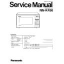 Panasonic NN-K456 Service Manual