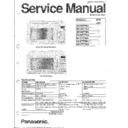 Panasonic NN-N577BA, NN-N577WA, NN-N677BA, NN-N677WA, NN-S757BA, NN-S757BAT, NN-S577WA Service Manual