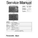 Panasonic NN-S446BA, NN-S446KA, NN-S446BC Service Manual