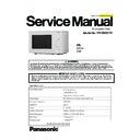 Panasonic NN-SM221WZPE Service Manual