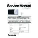 Panasonic NN-SM332WZPE Service Manual