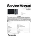 Panasonic NN-ST342WZPE, NN-ST342MZPE Service Manual