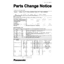 Panasonic NR-B591BR, NR-B651BR Service Manual / Parts change notice
