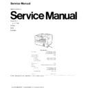 Panasonic NT-T13P (serv.man3) Service Manual